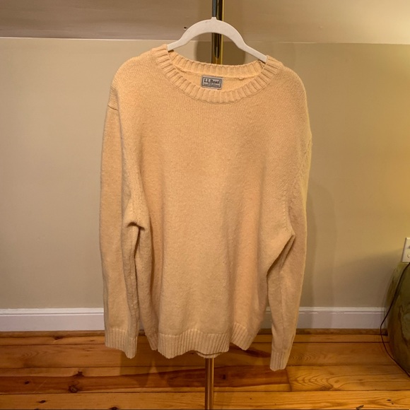 100% wool LLbean sweater - Picture 1 of 3